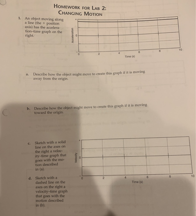 homework for lab 2 changing motion answer key