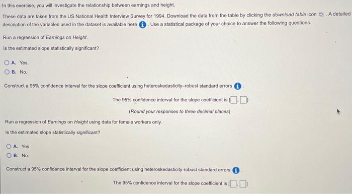 Solved In this exercise, you will investigate the | Chegg.com