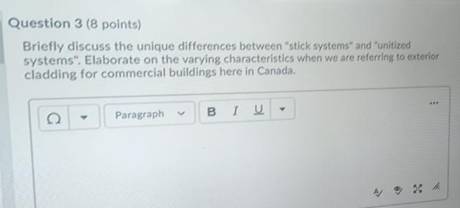 Solved Question 3 (8 points) Briefly discuss the unique | Chegg.com