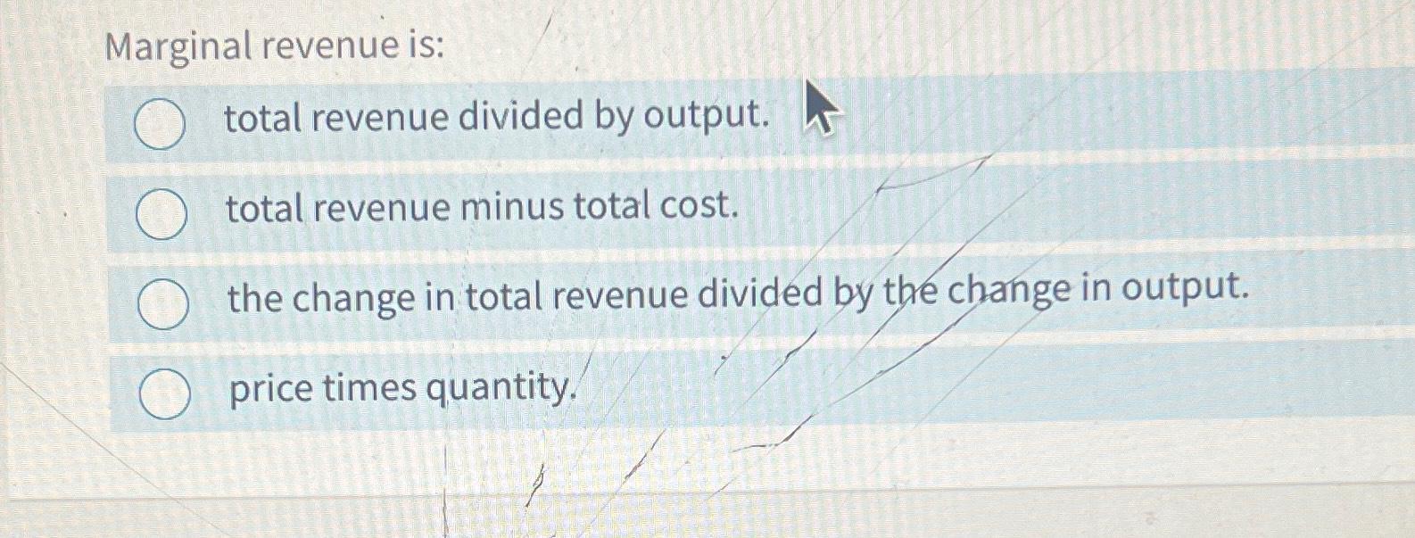 cost of revenue divided by revenue