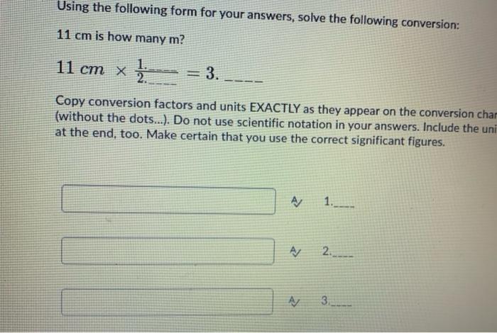 Solved Using the following form for your answers, solve the | Chegg.com