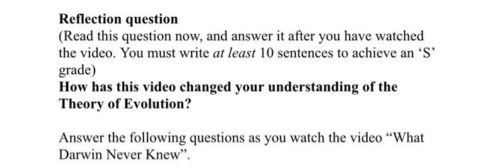 Solved Reflection question (Read this question now, and | Chegg.com