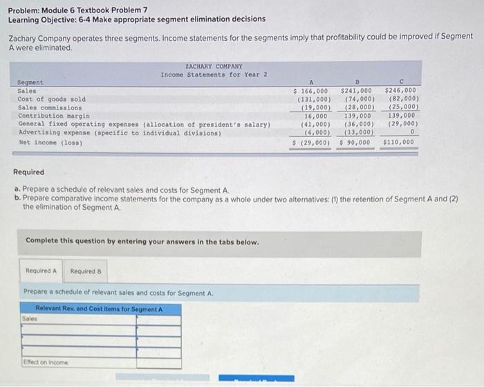 Solved Problem: Module 6 Textbook Problem 7 Learning | Chegg.com