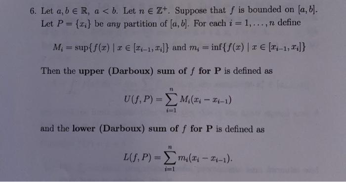 Solved 6. Let A, B E R, A | Chegg.com