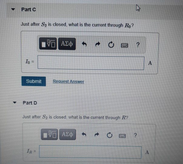 Solved After the current in the circuit of the figure | Chegg.com