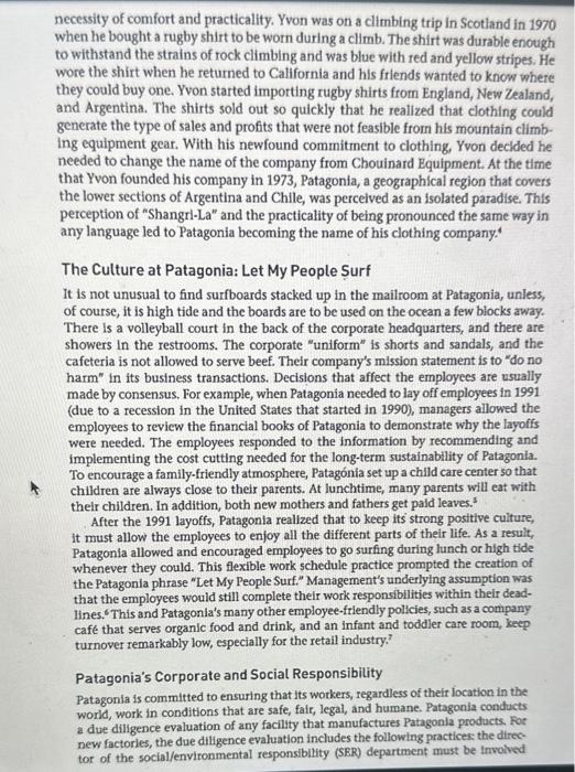 Solved Patagonia Don't Buy Our Stuff Build the best