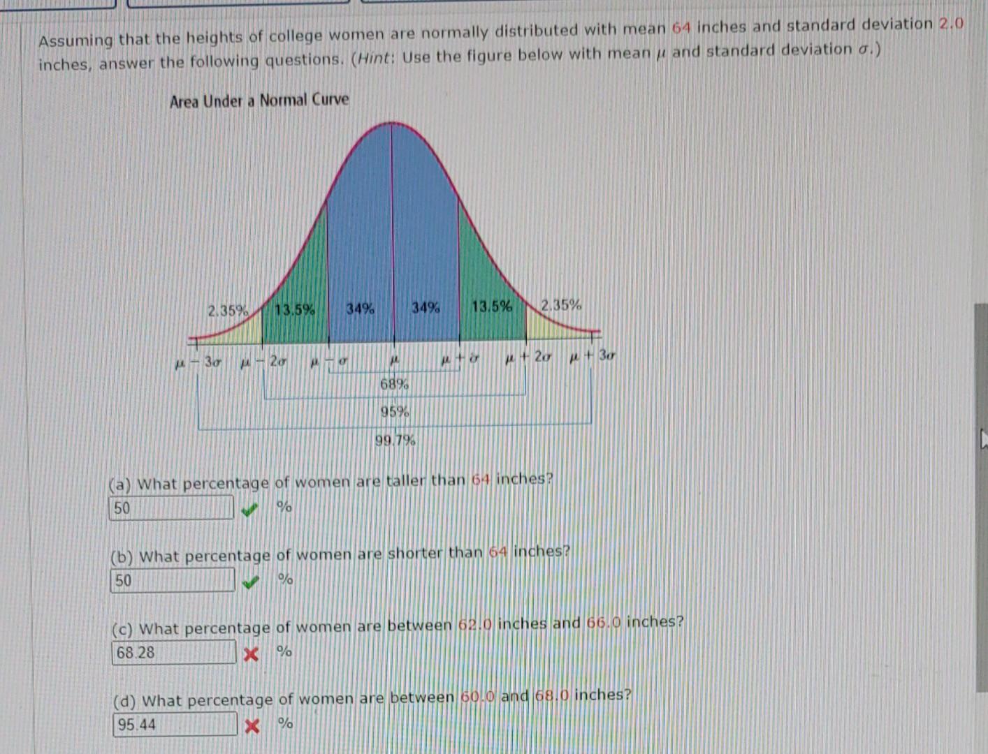 Solved Assuming That The Heights Of College Women Are Chegg solved-assuming-that-the-heights-of-college-women-are-chegg