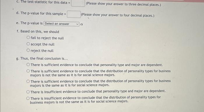 Solved A psychologist is interested in testing whether there | Chegg.com