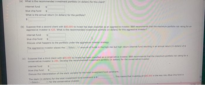 Solved please help with a through c! the options for the | Chegg.com