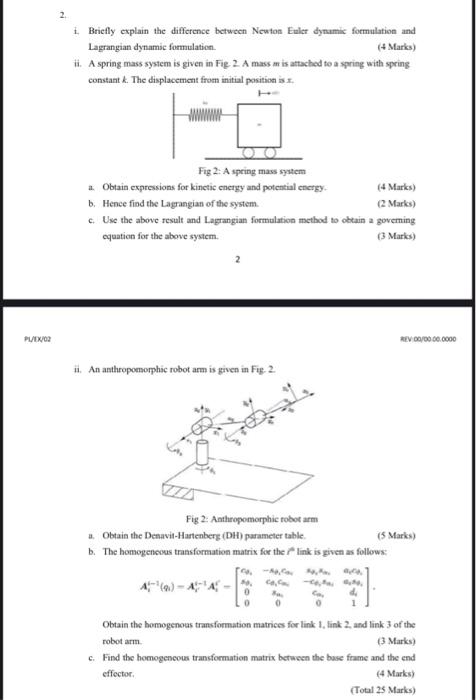 Solved PL/EX/02 2. 1. Briefly explain the difference between | Chegg.com