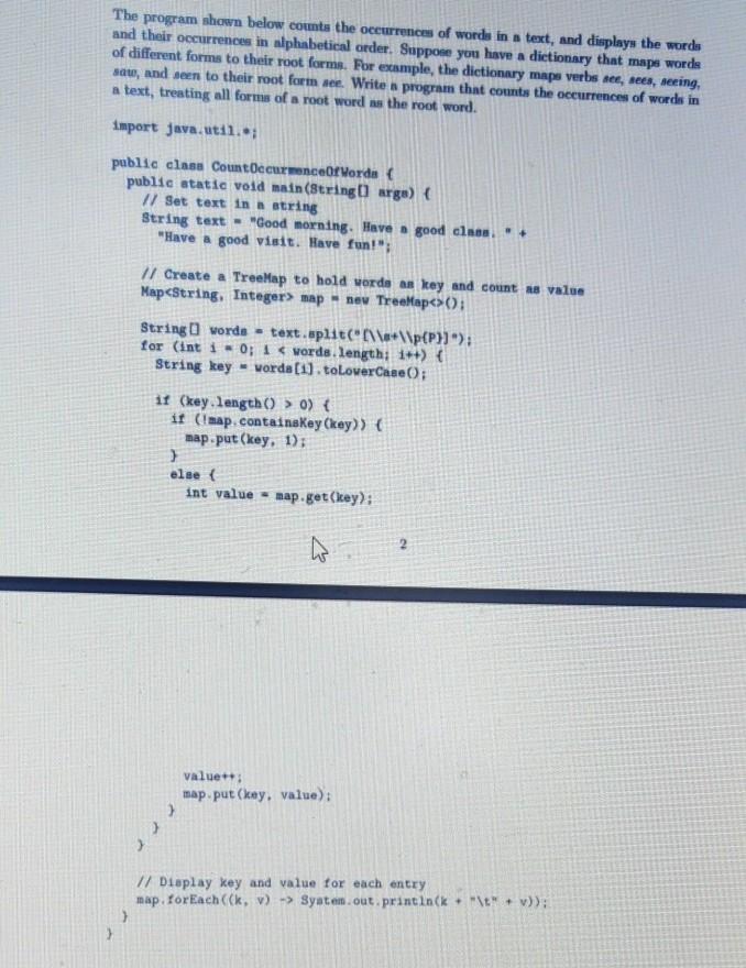 Solved please answer in java do not copy and paste from | Chegg.com