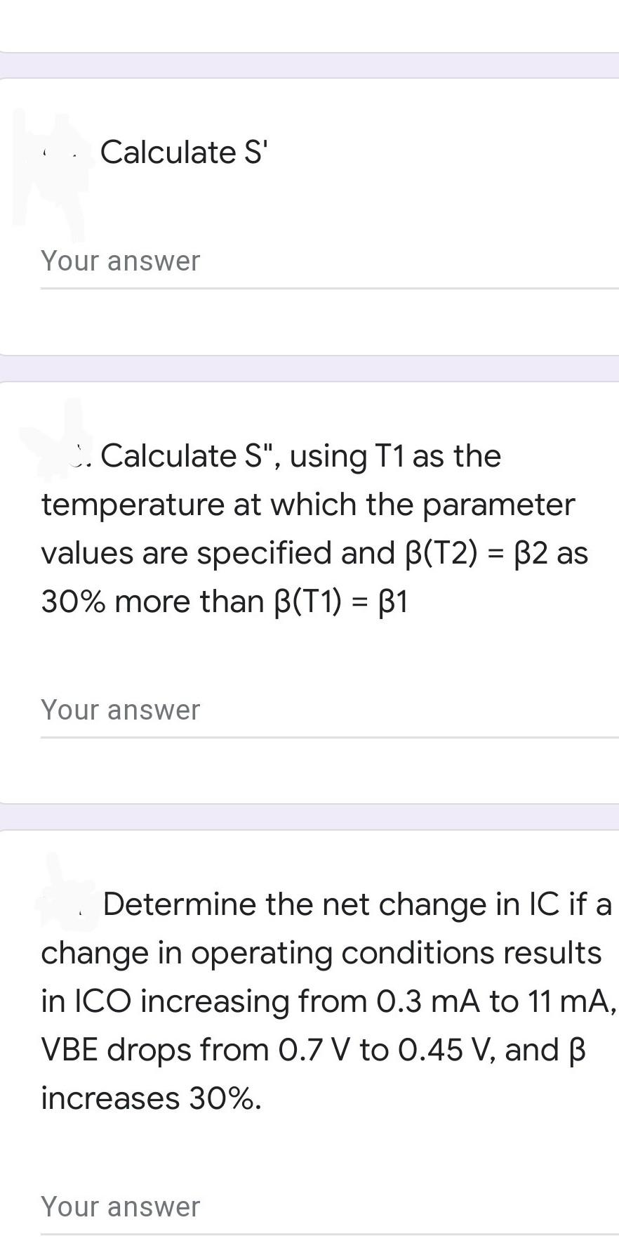 Solved .Calculate S s +16V 3.6 kΩ 270 kΩ Vc Ic IB β = 120 | Chegg.com