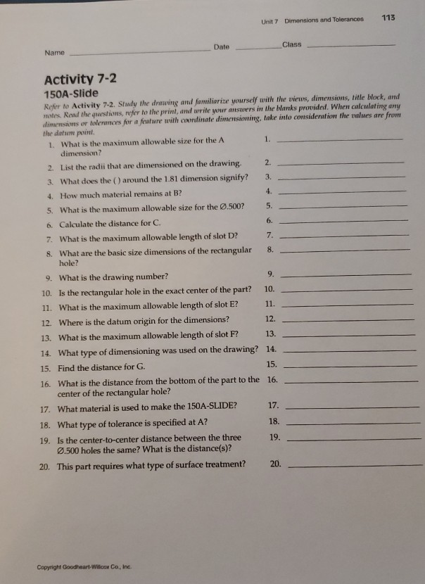 7-3-tolerances-answer-key