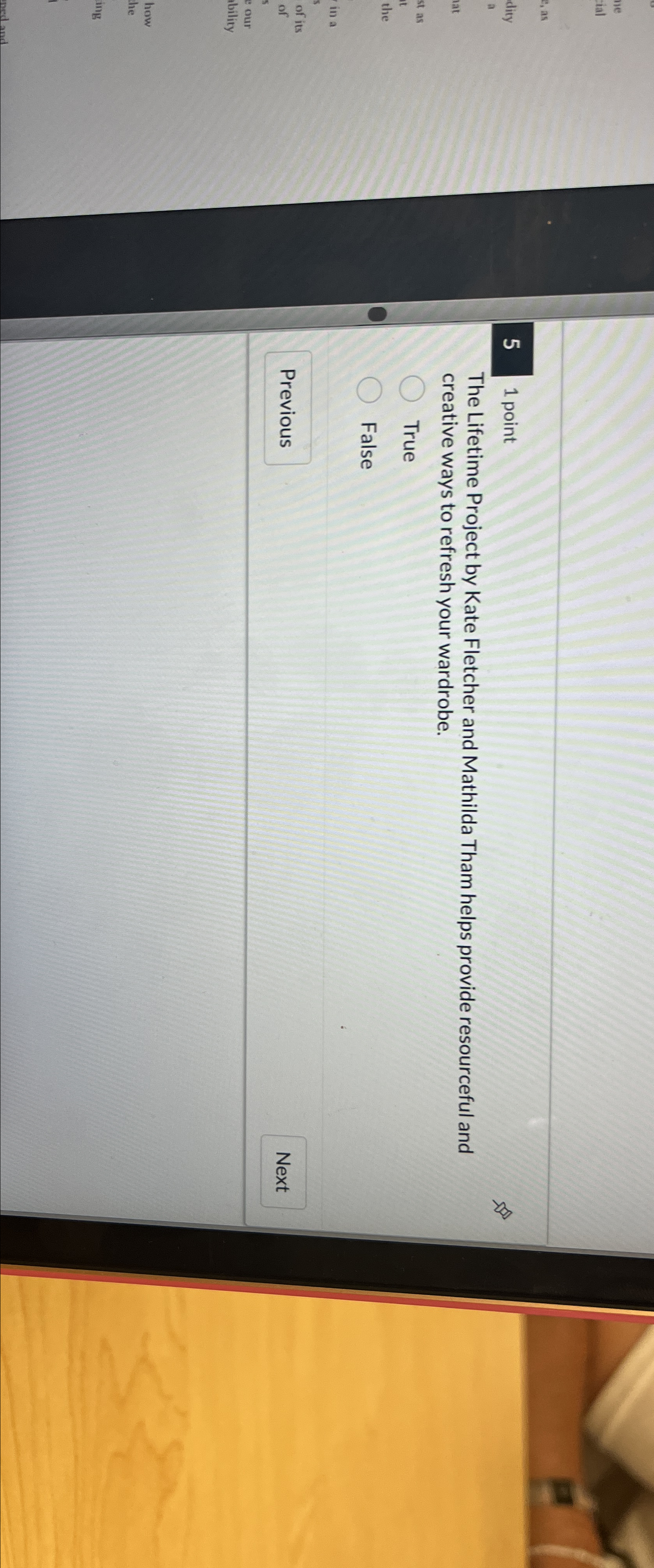 Solved 51 ﻿pointThe Lifetime Project by Kate Fletcher and | Chegg.com