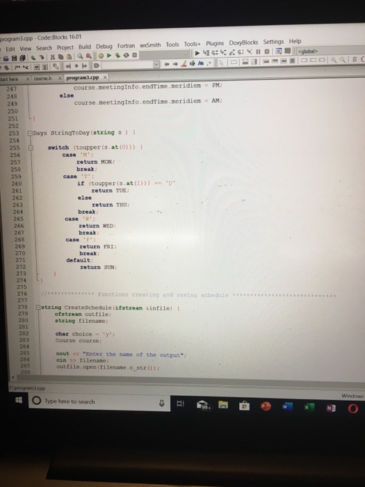 The source code i have is what i'm trying to fix for | Chegg.com