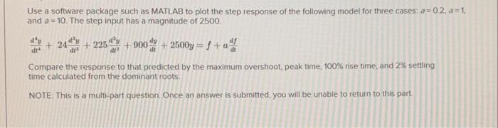 Solved + 24 d Use a software package such as MATLAB to plot | Chegg.com