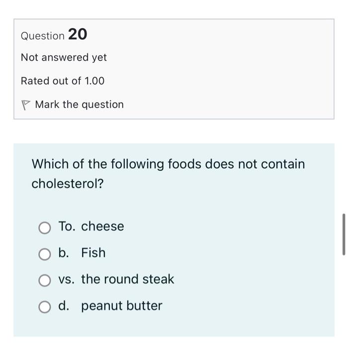 Solved Choose The Correct Answer From The Letter A, B And D | Chegg.com