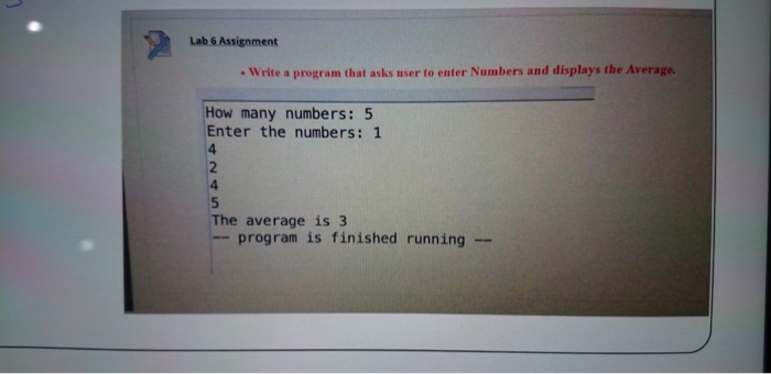Solved Practices • Write a program that prompts the user to | Chegg.com