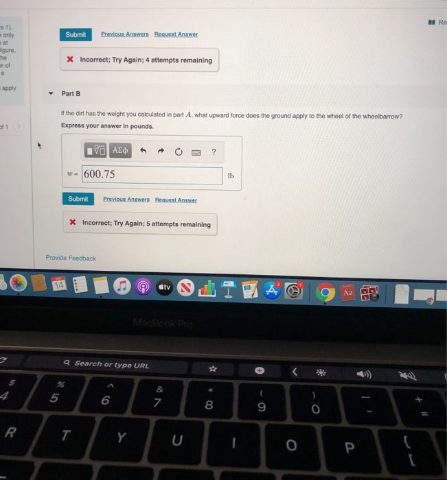 Solved Exercise 11.18 Part A You are pushing an 80.0 N | Chegg.com