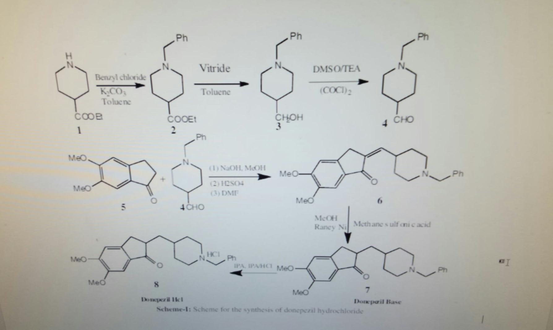 Solved Ph Vitride DMSO/TEA N Toluene (COC)2 ့ 0979 Benzyl | Chegg.com