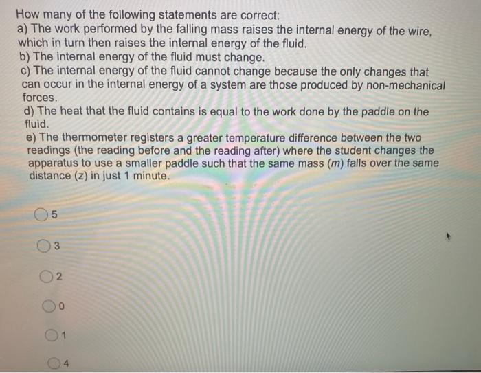 Solved Question 4 (1 point) A student decides to do an | Chegg.com