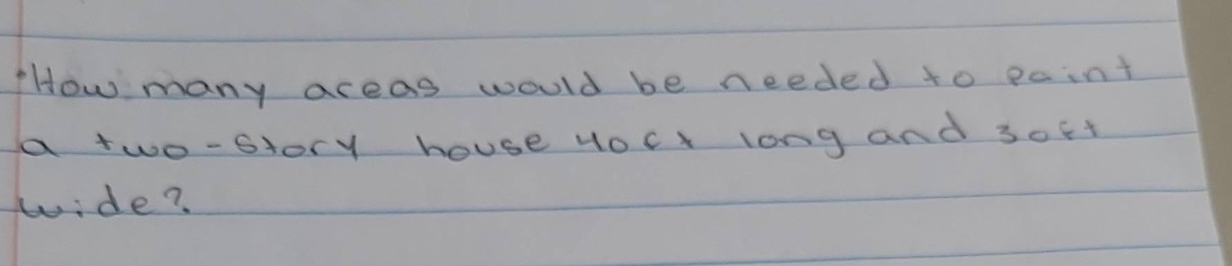 how-many-areas-would-be-needed-to-paint-a-two-story-chegg