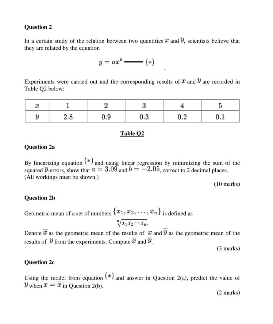 Solved In a certain study of the relation between two | Chegg.com