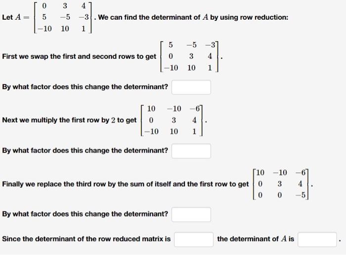 Solved Let A 05 103 5104 31 . We can find the