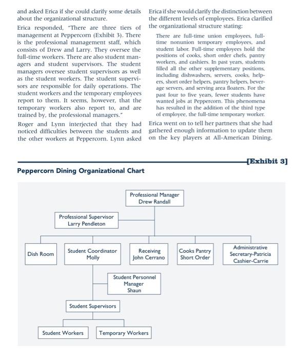 peppercorn dining case study answers