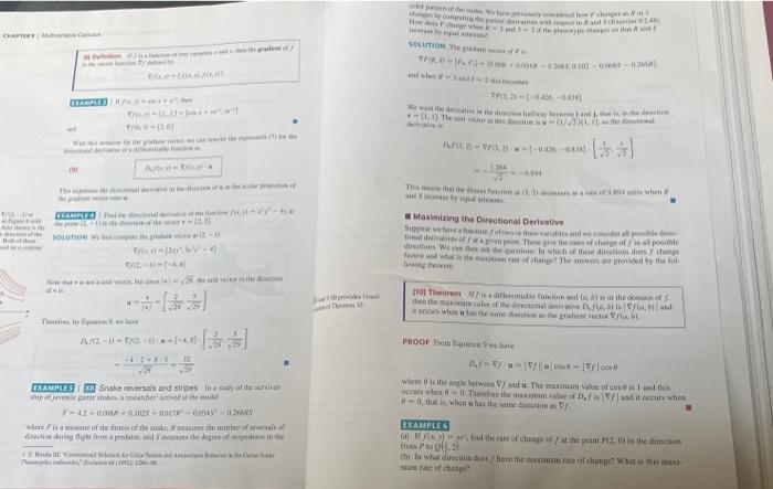 Solved 24. Snake reversals and stripes In Example 5 we cal | Chegg.com