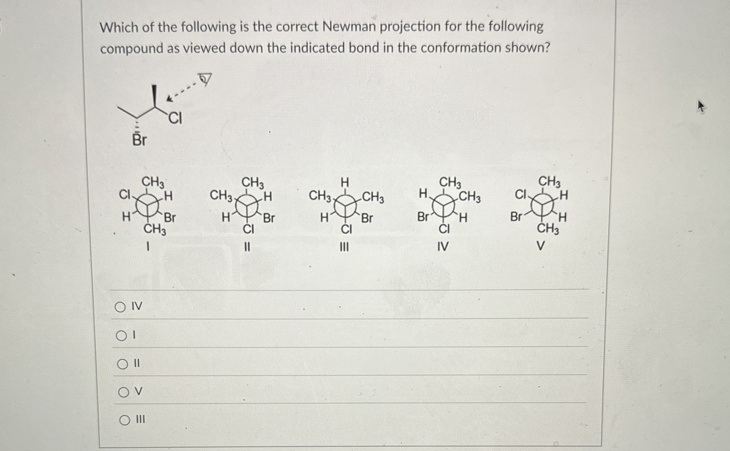 Solved Which of the following is the correct Newman | Chegg.com