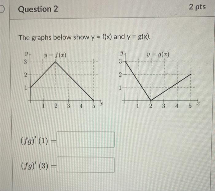 complete the table of values for the given functions below