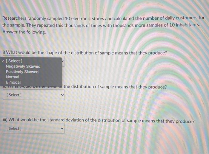 Solved The distribution below is bimodal. It shows the | Chegg.com