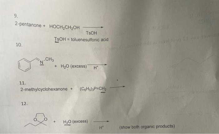 Solved 1. 2. Cyclohexanone 2) H3O+ 1) LiAlH4 3. [S+CH3Br | Chegg.com