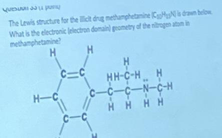 methamphetamine lewis structure