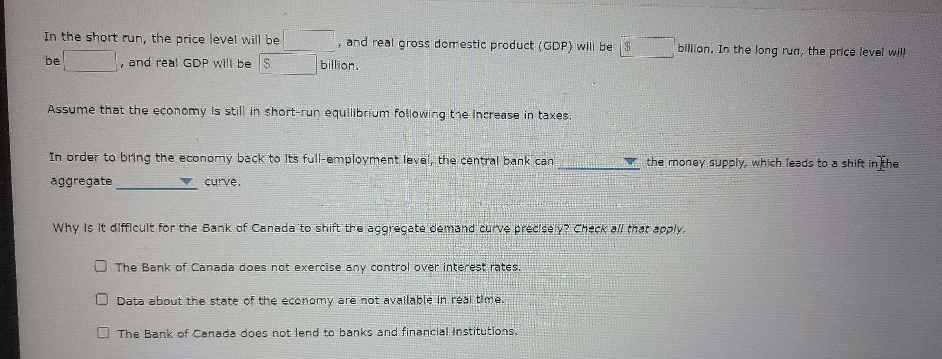 Solved 6. Challenges For Monetary Policy The Following Graph | Chegg.com