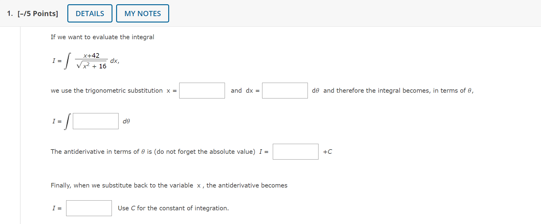 Solved If we want to evaluate the | Chegg.com