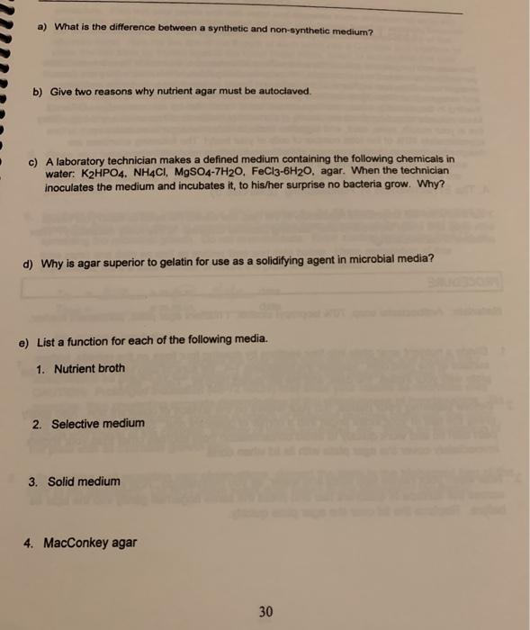 Solved a) What is the difference between a synthetic and