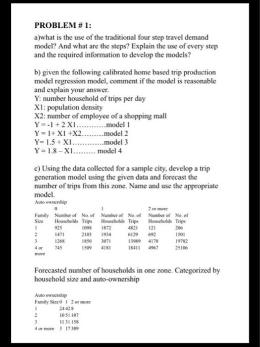 Solved PROBLEM # 1: a)what is the use of the traditional | Chegg.com