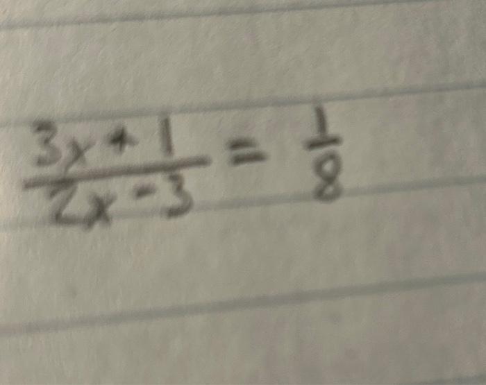 2x−33x+1=81 | Chegg.com