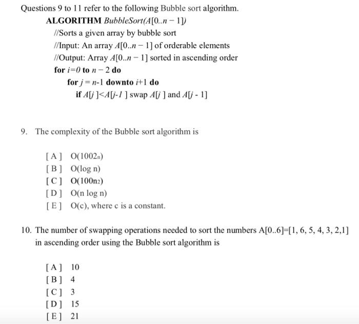 Gr 11,12 - Bubble Sort 1