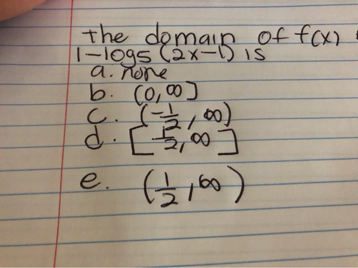 The 2x 5 Of F X A None B Cooo C 00 D 3 E Chegg Com