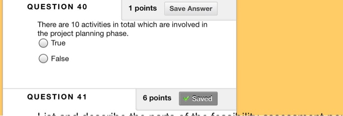 Solved QUESTION 40 1 points Save Answer There are 10 | Chegg.com