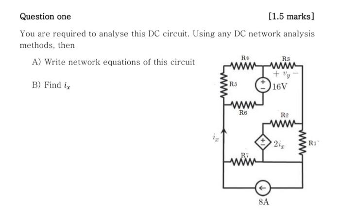 Solved Question one [1.5 marks] You are required to analyse | Chegg.com