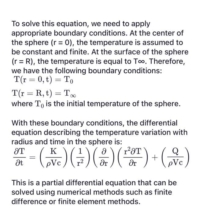 Solved Solve the following partial differential equation | Chegg.com