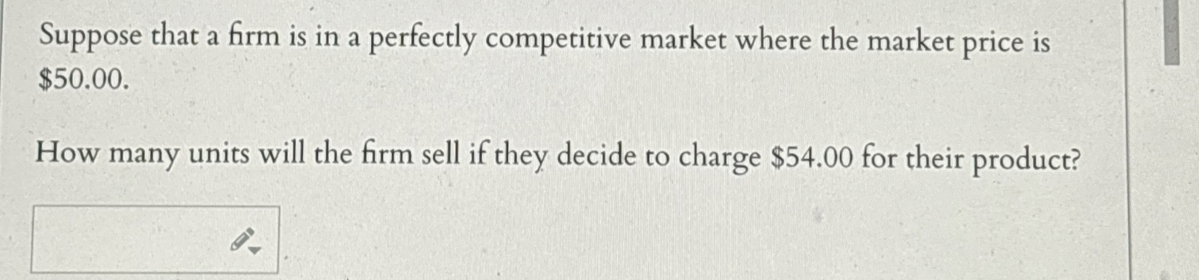 [Solved]: Suppose that a firm is in a perfectly competitive