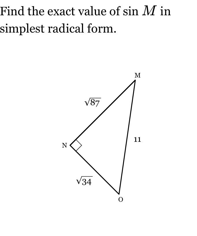 solved-find-the-exact-value-of-sinm-in-simplest-radical-chegg