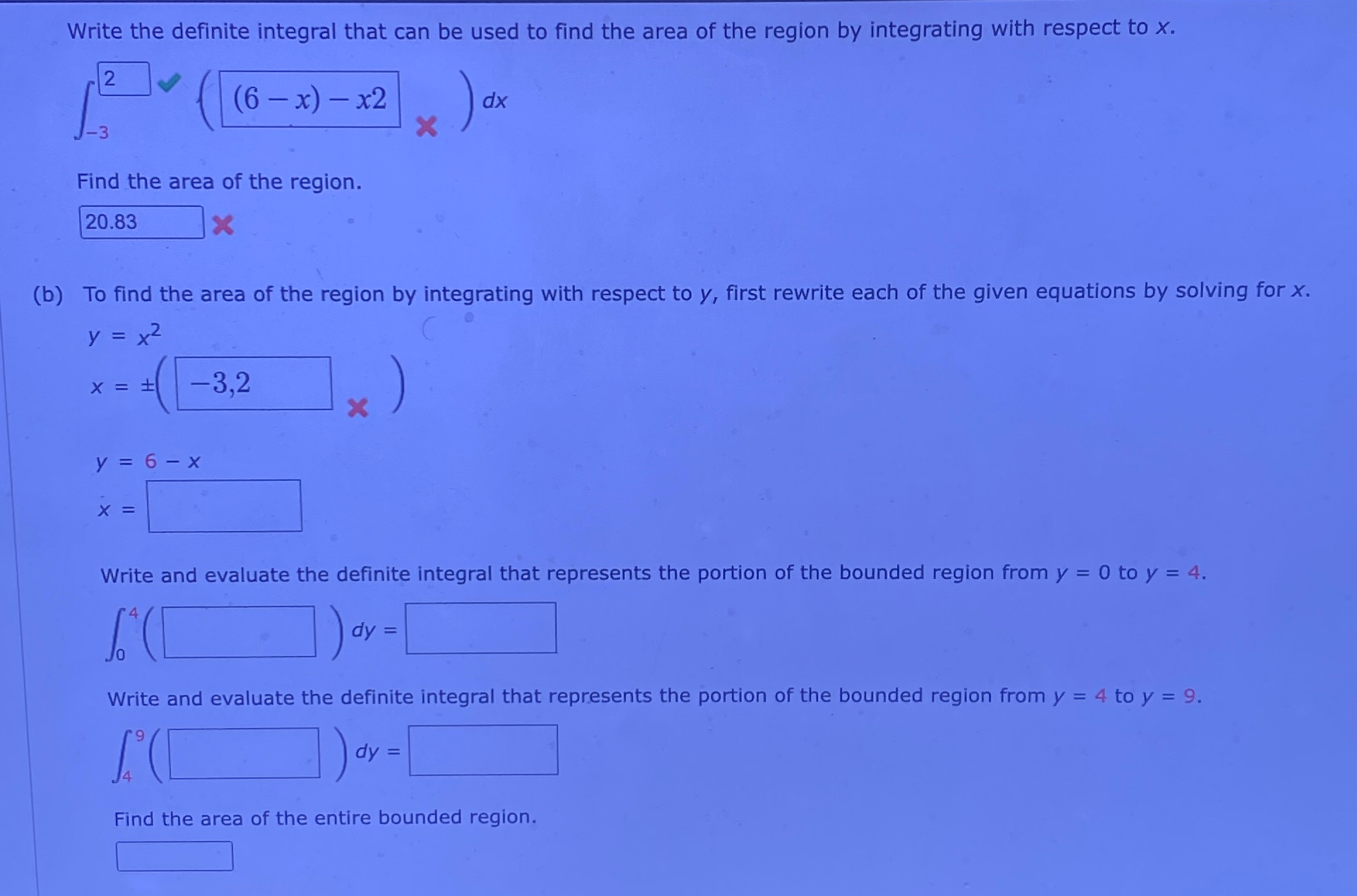 Solved Consider The Following Yx2 Y6 X A To Find 7164