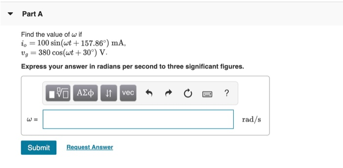 Solved The circuit shown in (Figure 1) is operating in the | Chegg.com