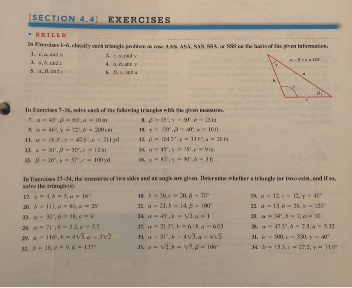 Solved [SECTION 4.4] EXERCISES • SKILLS in Exercises 1-6, | Chegg.com